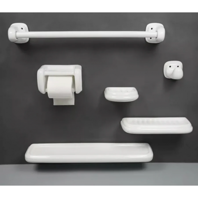 Six Piece Set Bathroom Ceramic accessories